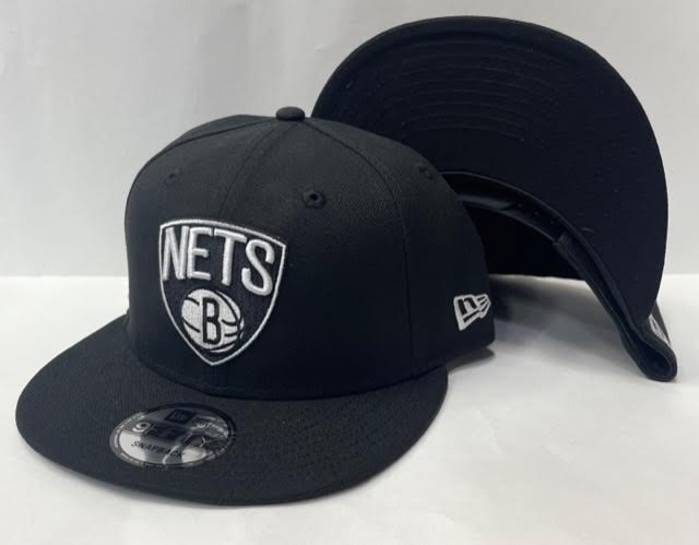 New Era Brooklyn Nets Snap back Black Bottom "Black"