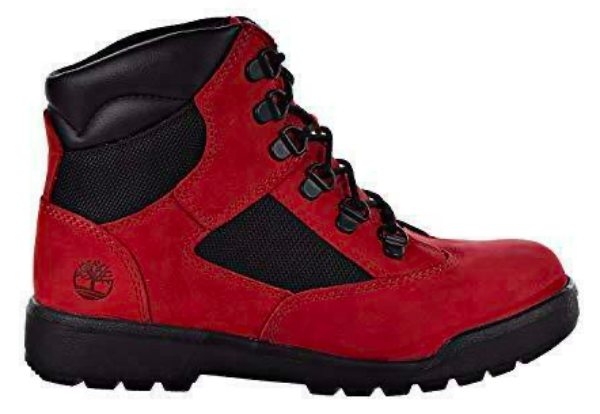 Timberland 6In F/L Field Boot (GS) "Red Black"