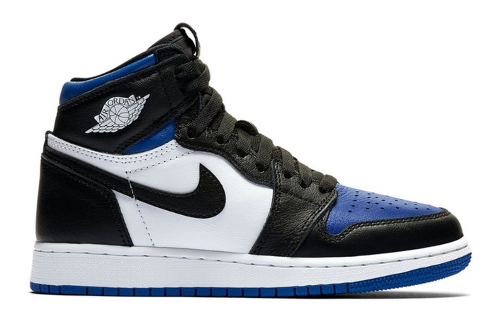 Air Jordan 1 Retro High OG (GS) "Royal Toe"