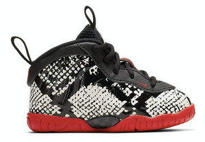 Nike Little Posite One (TD) "Albino Snakeskin"