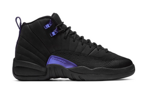 Air Jordan 12 Retro (GS) "Black Dark Concord"