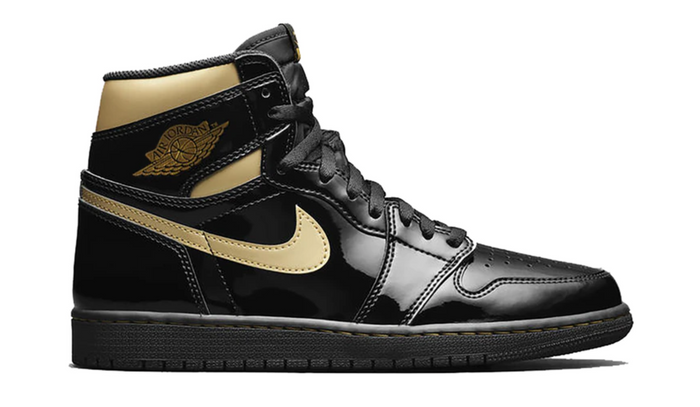 Air Jordan 1 Retro High OG "Black Metallic Gold"