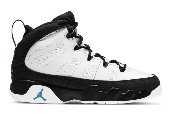 Air Jordan 9 Retro (PS) "University Blue"