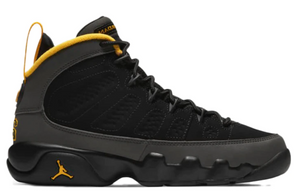 Air Jordan 9 Retro (GS) "Dark Charcoal University Gold"