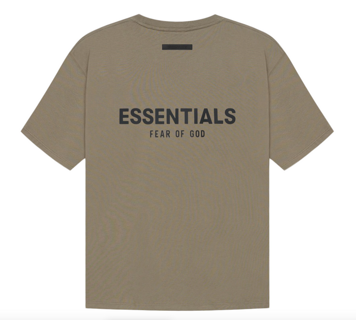 Fear Of God Essentials Logo Tee "Taupe"