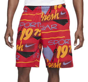 Nike Sportswear Club Shorts "Red Black" $55.00
