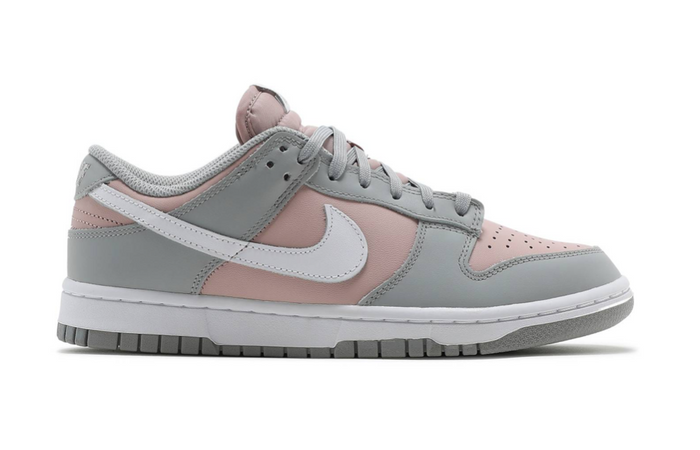 Nike Womens Air Dunk Low "Soft Grey Pink"