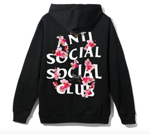 Anti Social Social Club Kkoch "Black White" $220.00