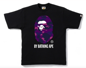 A Bathing Ape Color Camo "Black Purple" $180.00