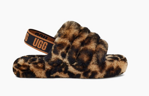 Uggs  Fluff Yeah Slide "Panther Print"