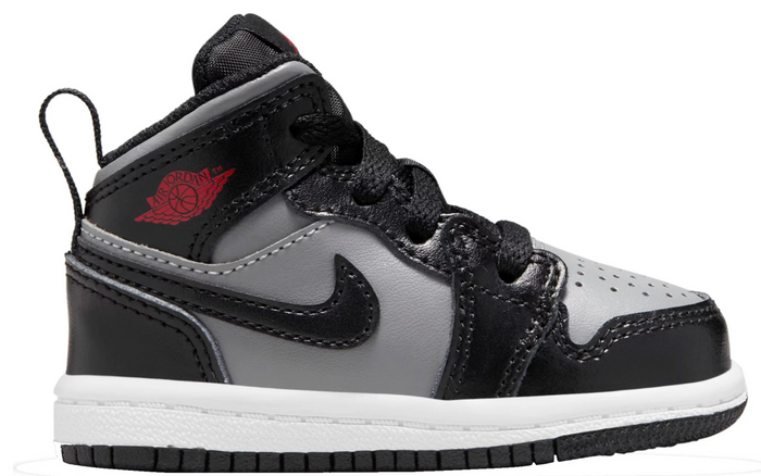 Air Jordan 1 Mid (TD) "Mid Shadow Red"