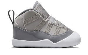 Air Jordan 11 bootie (Crib) "Cool Grey 2021"