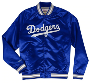 Mitchell & Ness Los Angeles Dodgers Lightweight Jacket "Royal White" $110.00