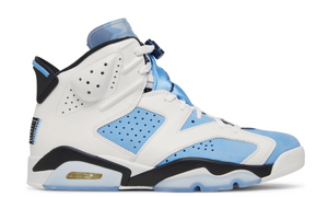 Air Jordan 6 Retro "UNC White"