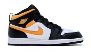 Air Jordan 1 Mid (PS) "White Pollen Black"