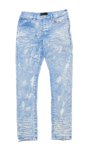 Purple Mens Hard Wax jeans "Bright Blue" $275.00