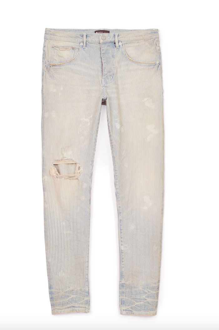 Purple Mens Hickory Stripe Vintage Blowout "Hickory Stripe"