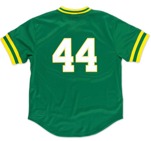 Mitchell & Ness MLB Authentic Oakland Athletics Jersey "Green Yellow"