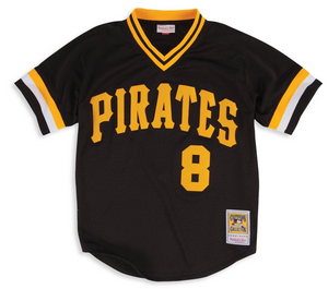 Mitchell & Ness MLB Authentic BP Pittsburgh Pirates Jersey "Black Yellow"