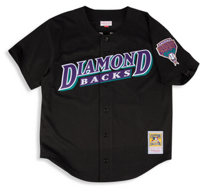 Mitchell & Ness MLB Authentic BP Arizona Diamondbacks Gonzalez 20 Jersey "Black Purple"