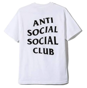 Anti Social Social Club Logo "White Black" $110.00
