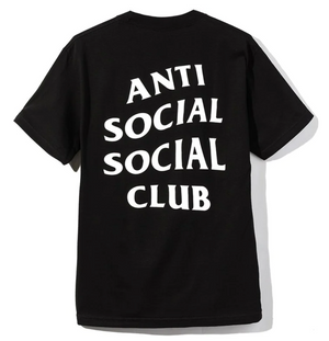 Anti Social Social Club Logo "Black White"