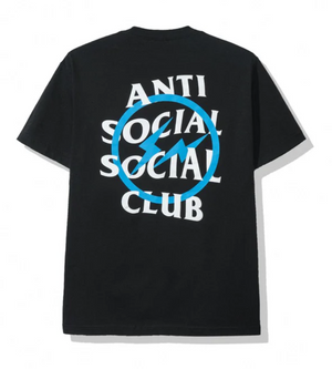 Anti Social Social Club X Fragment Bolt "Black Blue" $110.00