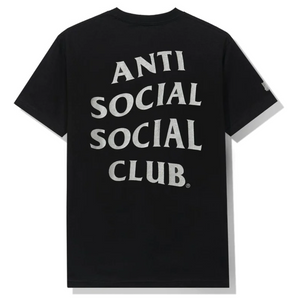 Anti Social Social Club x Undefeated Paranoid "Black Silver" $69.99