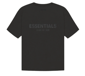 Fear Of God Essentials Logo Tee "Black Stretch Limo" $110.00