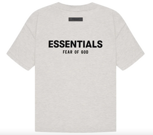 Fear Of God Essentials Logo "Light Oatmeal" $110.00