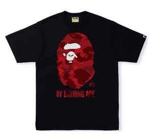 A Bathing Ape Color Camo "Black Red Camo" $180.00