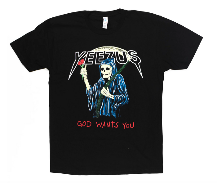 Threads On Demand Yeezus Reaper "Black Blue" $35.00