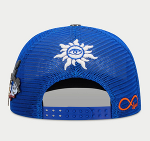 Godspeed 4ever Snapback Trucker Hat "Azul"