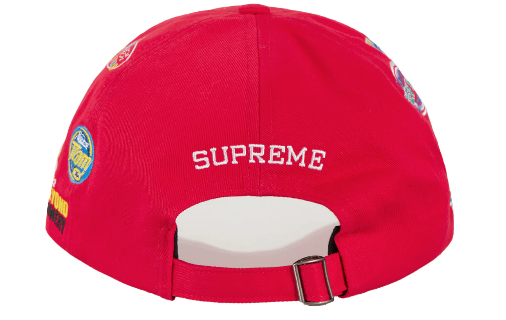 Supreme x Kevlar Camp Cap 'Red