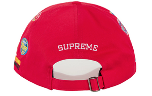 Supreme Sponsors 6-Panel Dad Hat "Red"