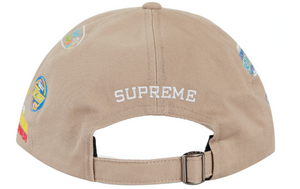 Supreme Sponsors 6-Panel Dad Hat "Khaki"