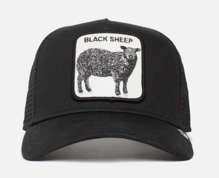 Goorin Bros The Black Sheep Snapback Trucker Hat "Black"