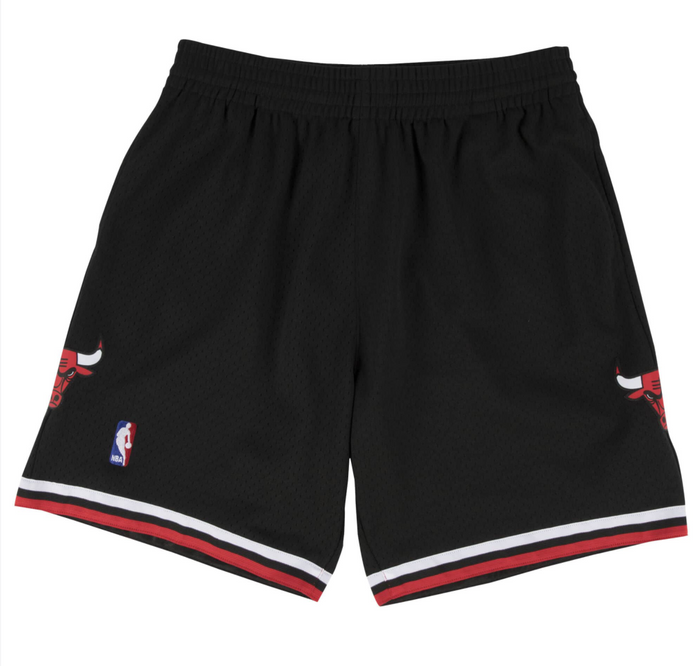 Mitchell & Ness NBA Bulls 97-98 Alternate Swingman Shorts "Black Red"