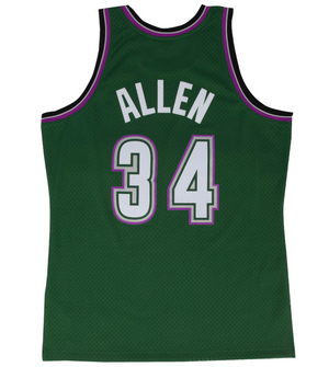 Mitchell & Ness NBA Milwaukee Bucks Ray Allen 1996 Swingman Alternate Jersey "Green"