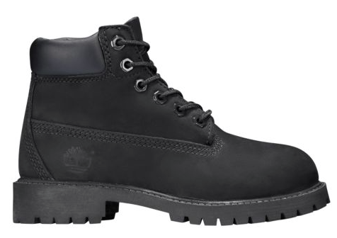 Timberland 6 In PREM (GS) "Black Construction"