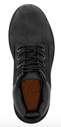 Timberland 6 In PREM Boot (PS) "Black Construction" - FCSSNEAKERS.COM