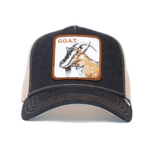 Goorin Bros The Goat Snapback Trucker Hat "Charcoal"