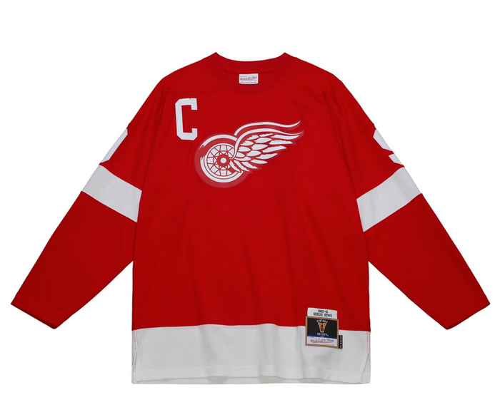 Mitchell & Ness NHL Blue Line Gordie Howe Detroit Red Wings 1960 Jersey "Red White"