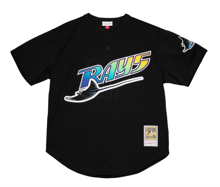 Mitchell & Ness Tampa Bay Rays MLB Authentic Jersey "Black"