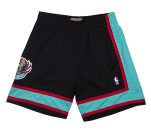 Mitchell & Ness NBA Grizzlies Swingman 2001 - 02 Shorts "Black Teal"