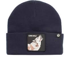 Goorin Bros Wolf Man Beanie "Navy"