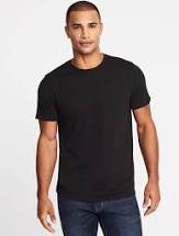 Rich Cotton Round Neck T-Shirt "Black"